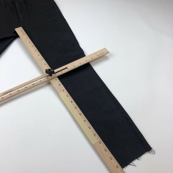 Joe's Jeans Charlie High Rise Skinny Ankle 26 Tag (Actual 26W 25L) Slick Coated - Picture 4 of 10